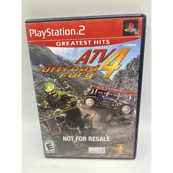 ATV Offroad Fury 4 (Sony PlayStation 2, 2006) Complete In Box - Picture 1 of 10